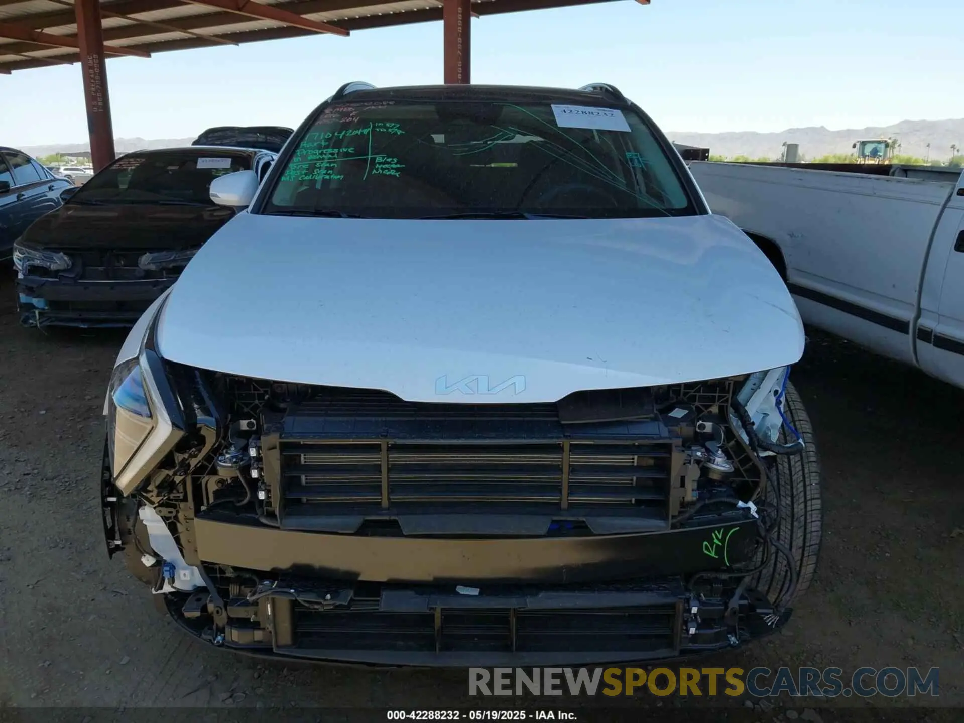 6 fotografías del automóvil dañado 5XYK33DF6SG320016 KIA SPORTAGE 2025