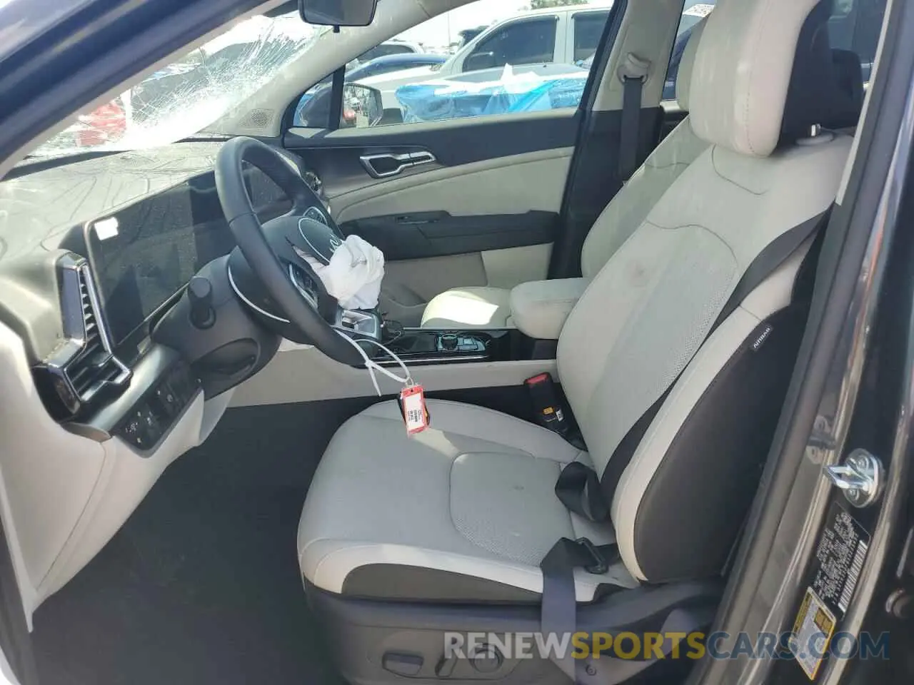 7 fotografías del automóvil dañado 5XYK33DF8SG235453 KIA SPORTAGE 2025