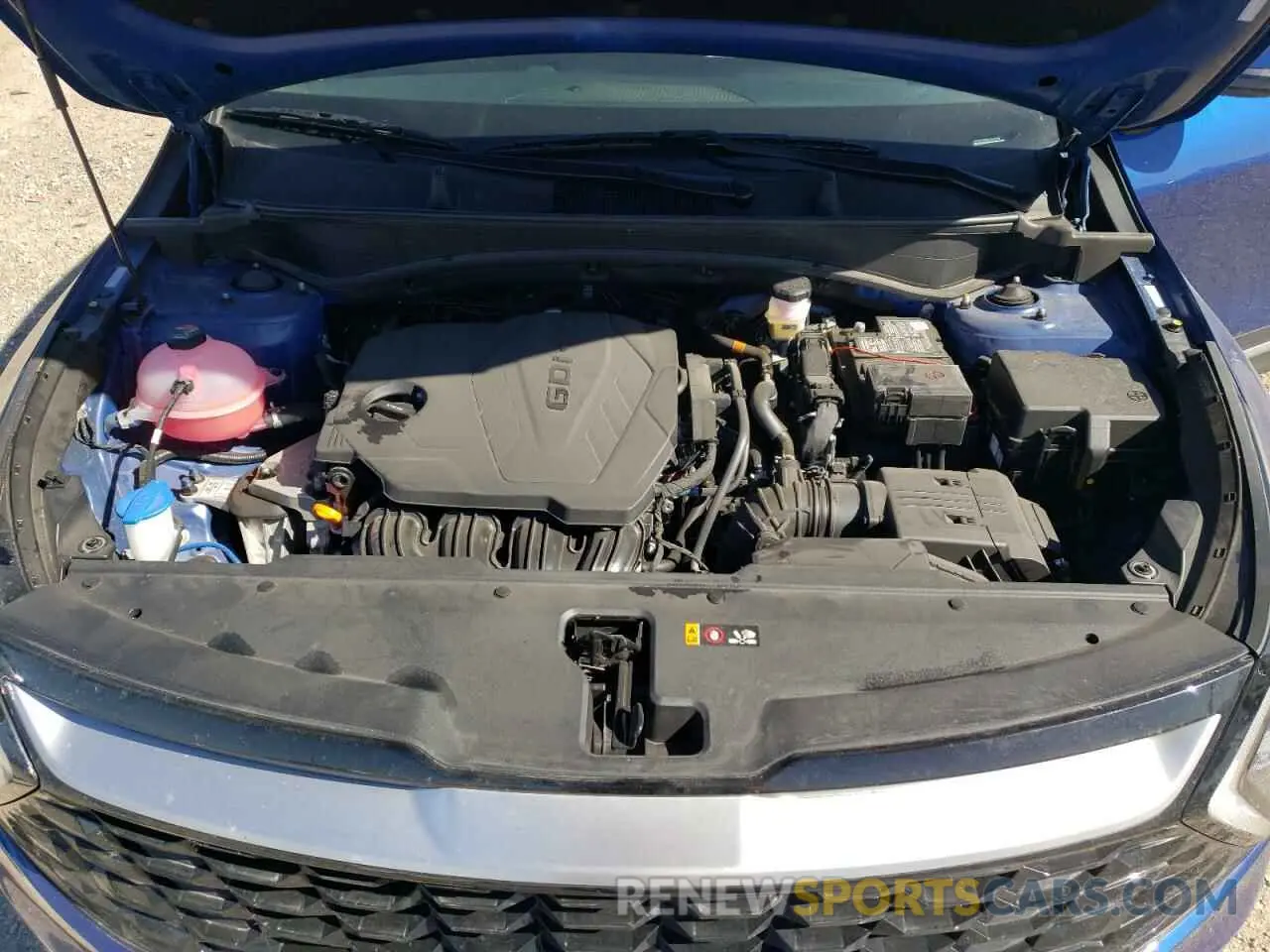 12 fotografías del automóvil dañado 5XYK33DF8SG243956 KIA SPORTAGE 2025