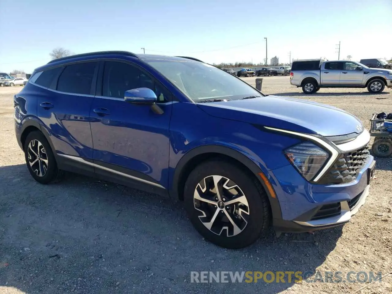 4 fotografías del automóvil dañado 5XYK33DF8SG243956 KIA SPORTAGE 2025