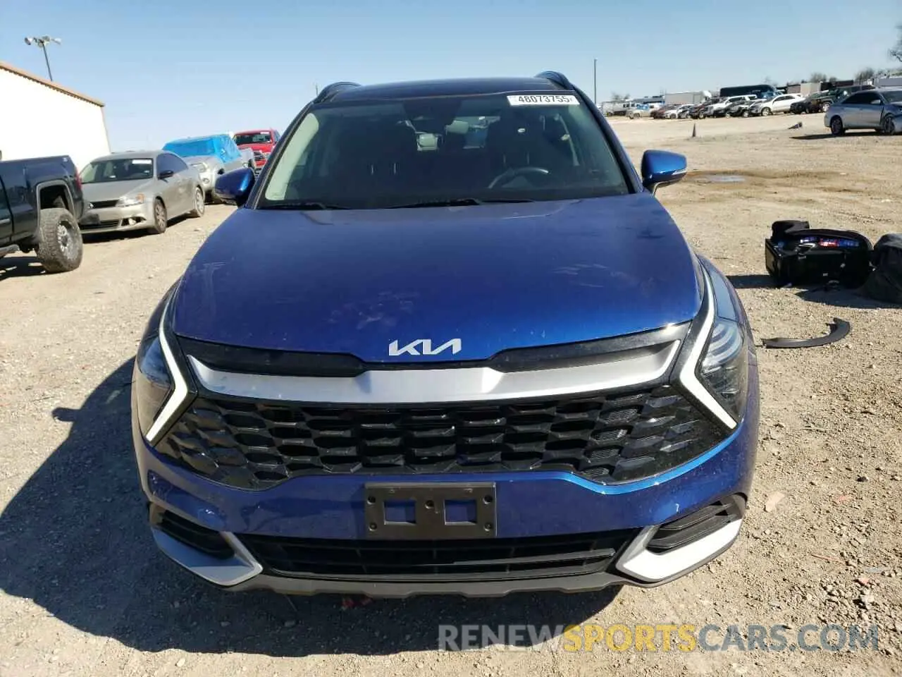 5 fotografías del automóvil dañado 5XYK33DF8SG243956 KIA SPORTAGE 2025