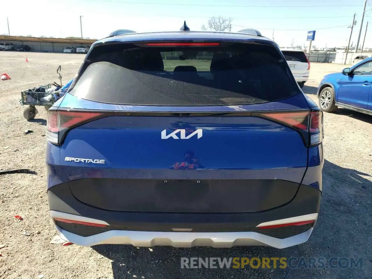 6 fotografías del automóvil dañado 5XYK33DF8SG243956 KIA SPORTAGE 2025
