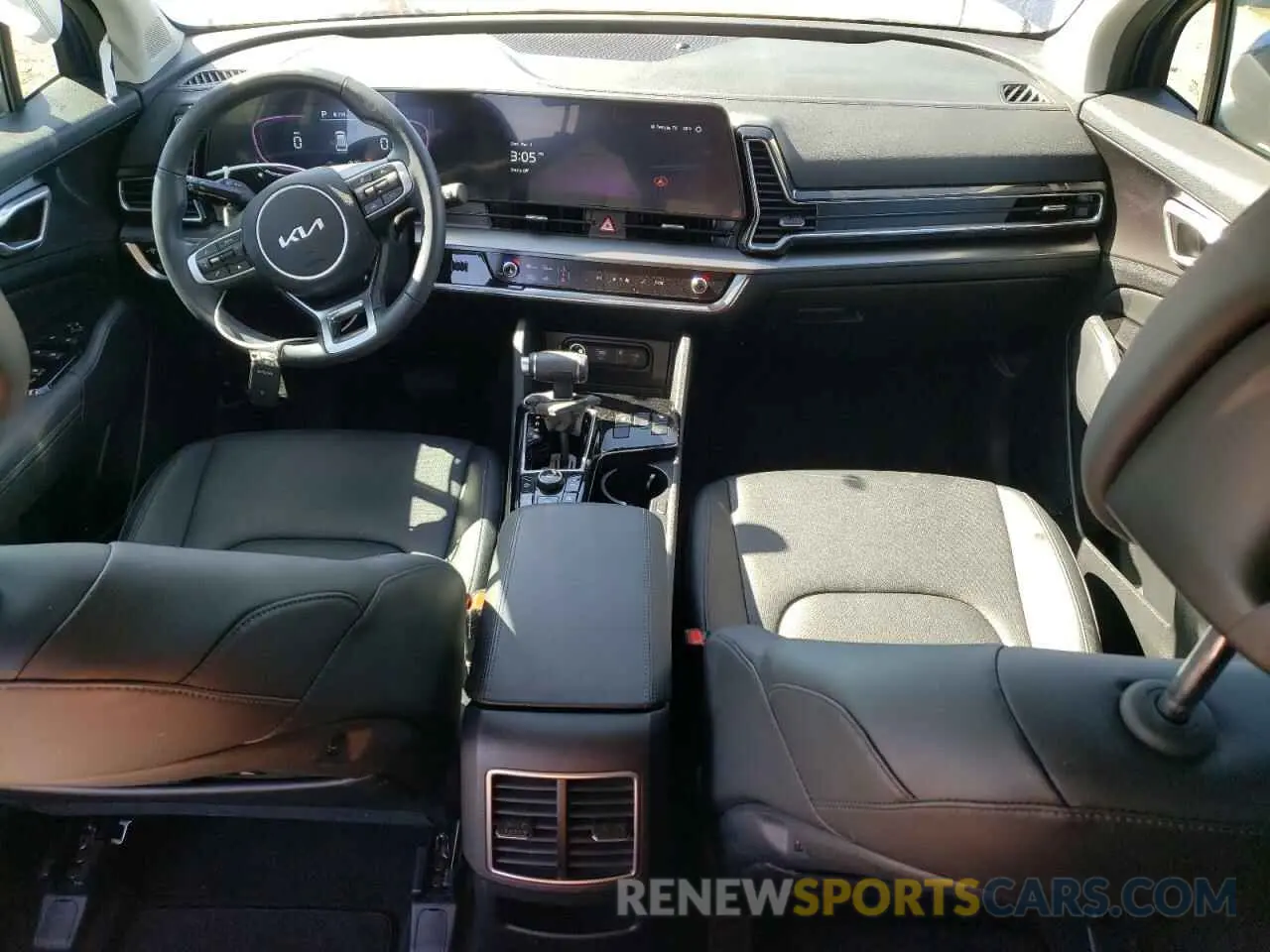 8 fotografías del automóvil dañado 5XYK33DF8SG243956 KIA SPORTAGE 2025