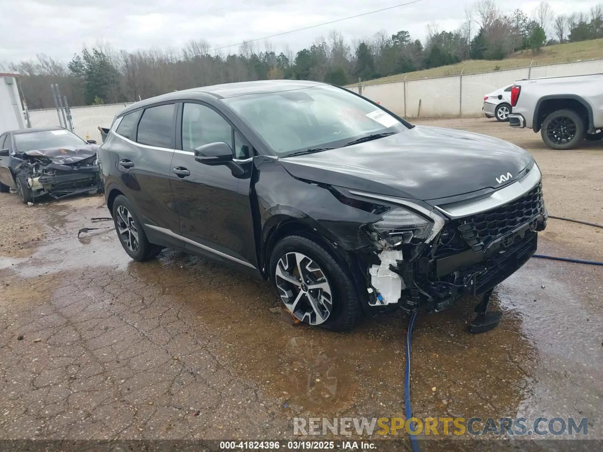 1 fotografías del automóvil dañado 5XYK33DF8SG256982 KIA SPORTAGE 2025