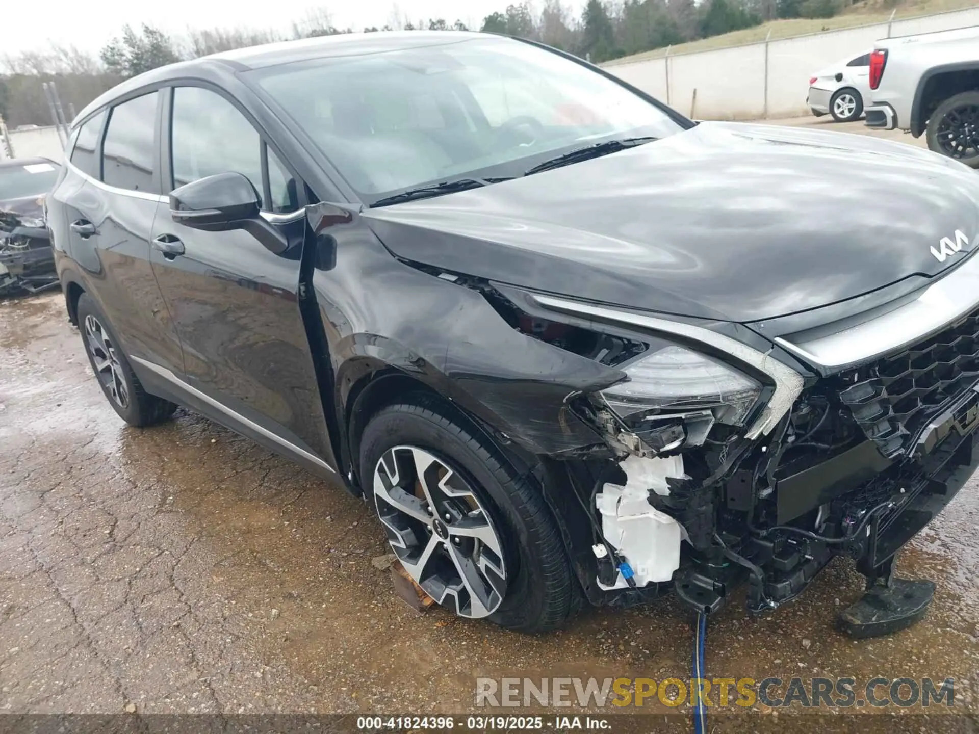 18 fotografías del automóvil dañado 5XYK33DF8SG256982 KIA SPORTAGE 2025
