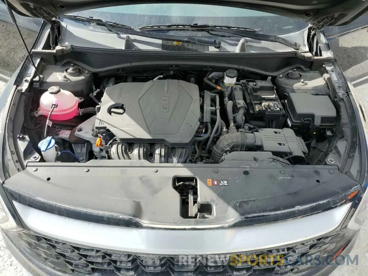 12 fotografías del automóvil dañado 5XYK33DF8SG260854 KIA SPORTAGE 2025
