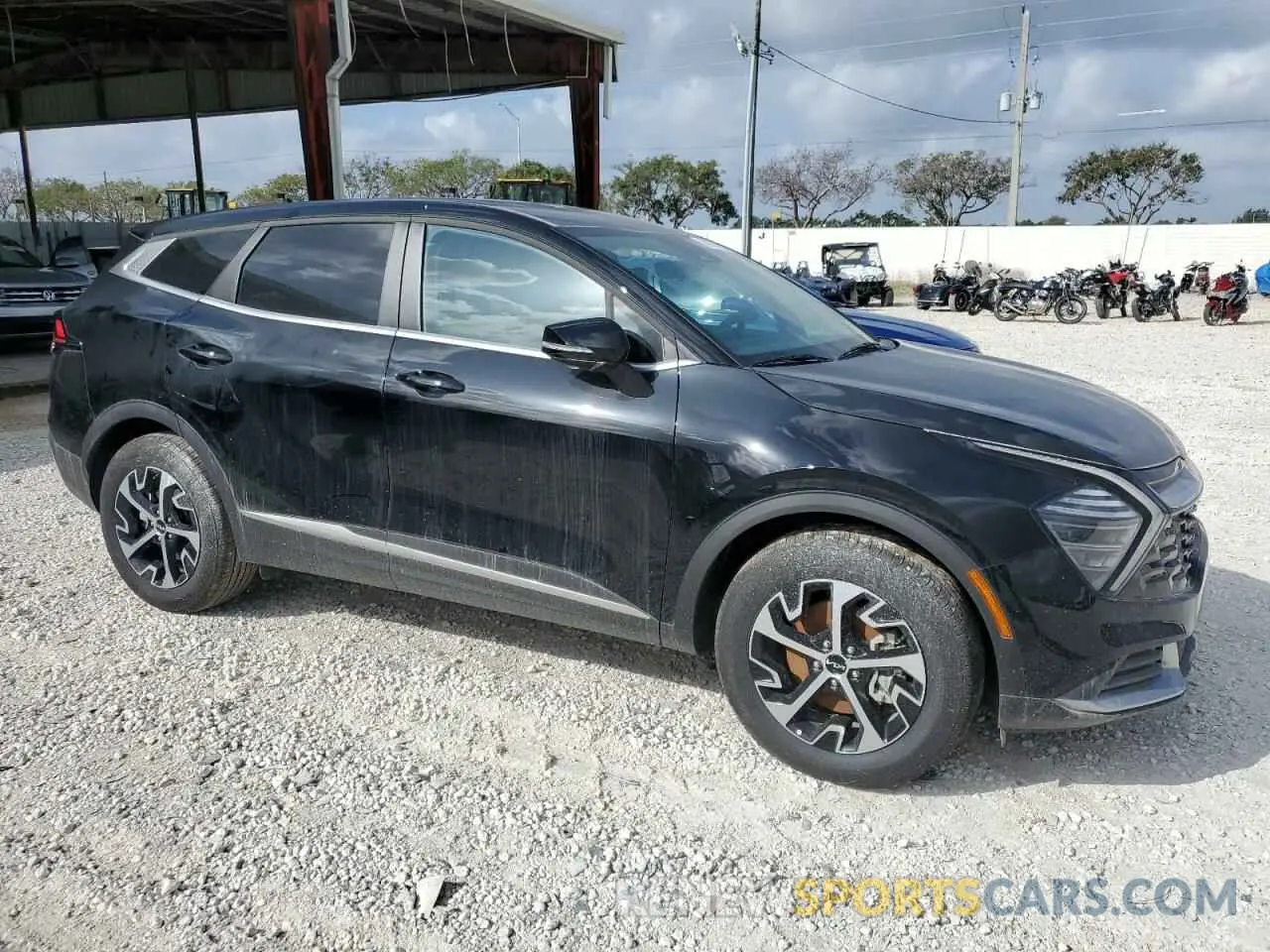 4 fotografías del automóvil dañado 5XYK33DF8SG260854 KIA SPORTAGE 2025