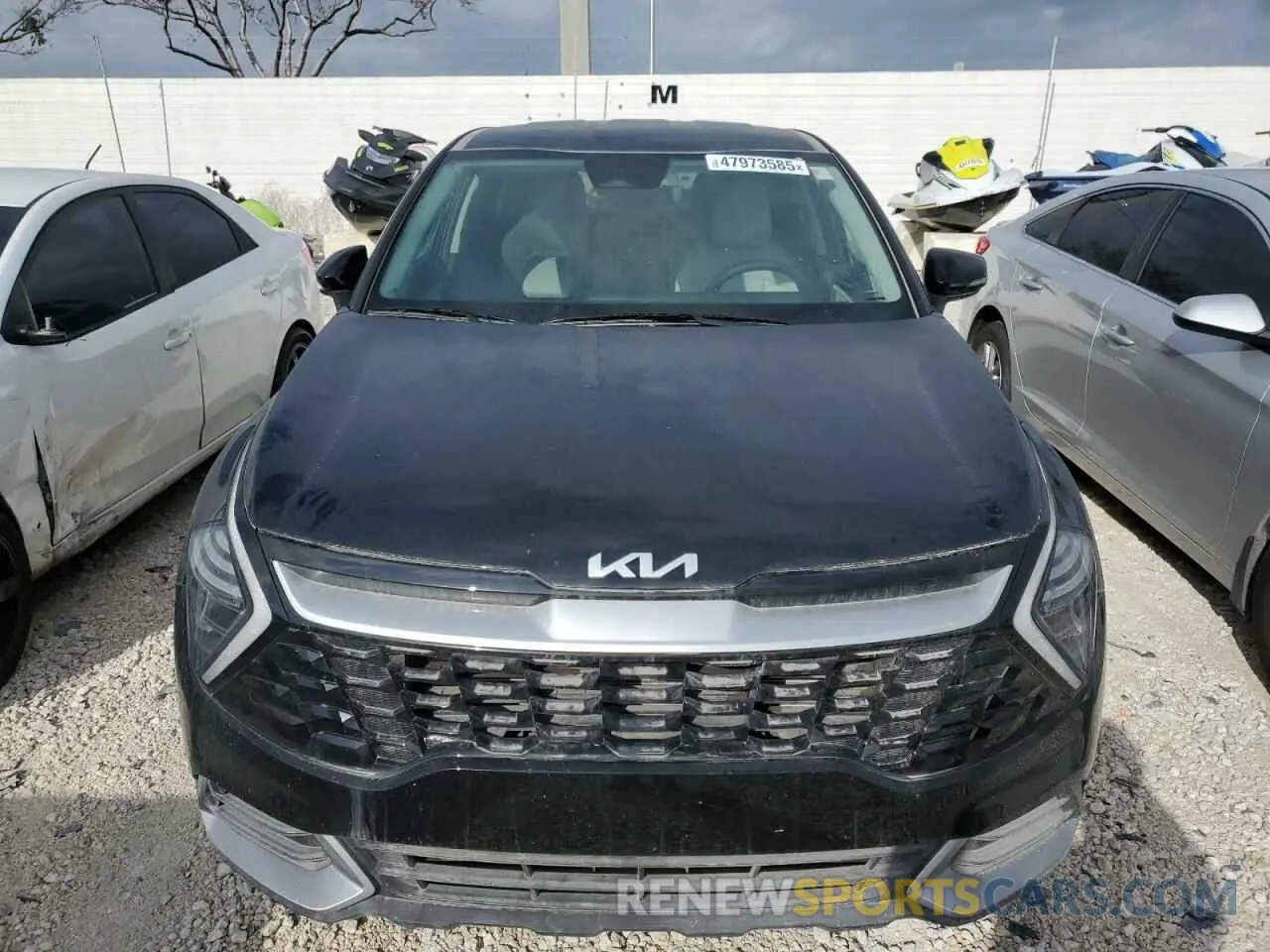 5 fotografías del automóvil dañado 5XYK33DF8SG260854 KIA SPORTAGE 2025