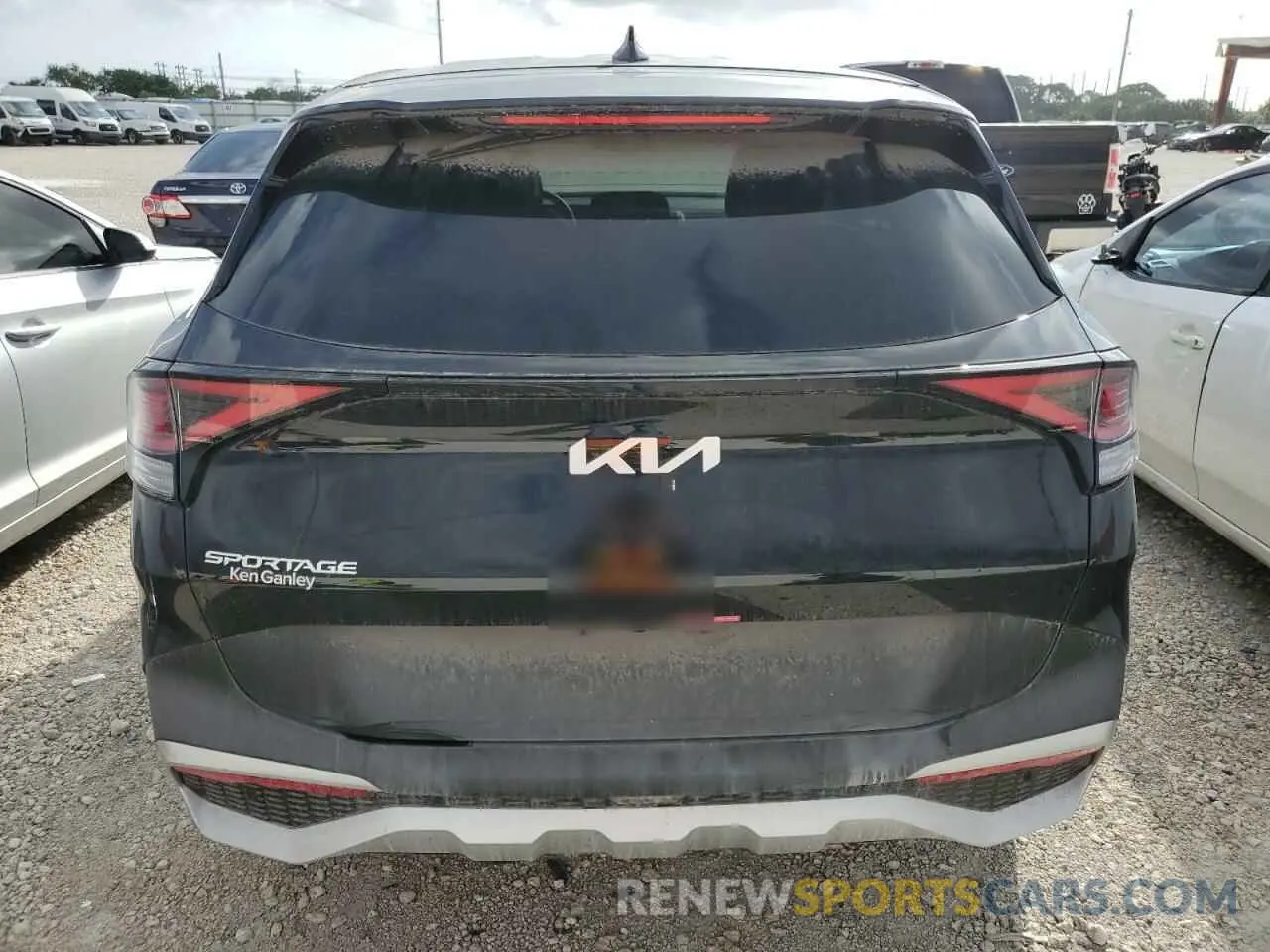 6 fotografías del automóvil dañado 5XYK33DF8SG260854 KIA SPORTAGE 2025