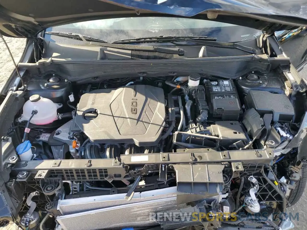 14 fotografías del automóvil dañado 5XYK33DF8SG284152 KIA SPORTAGE 2025