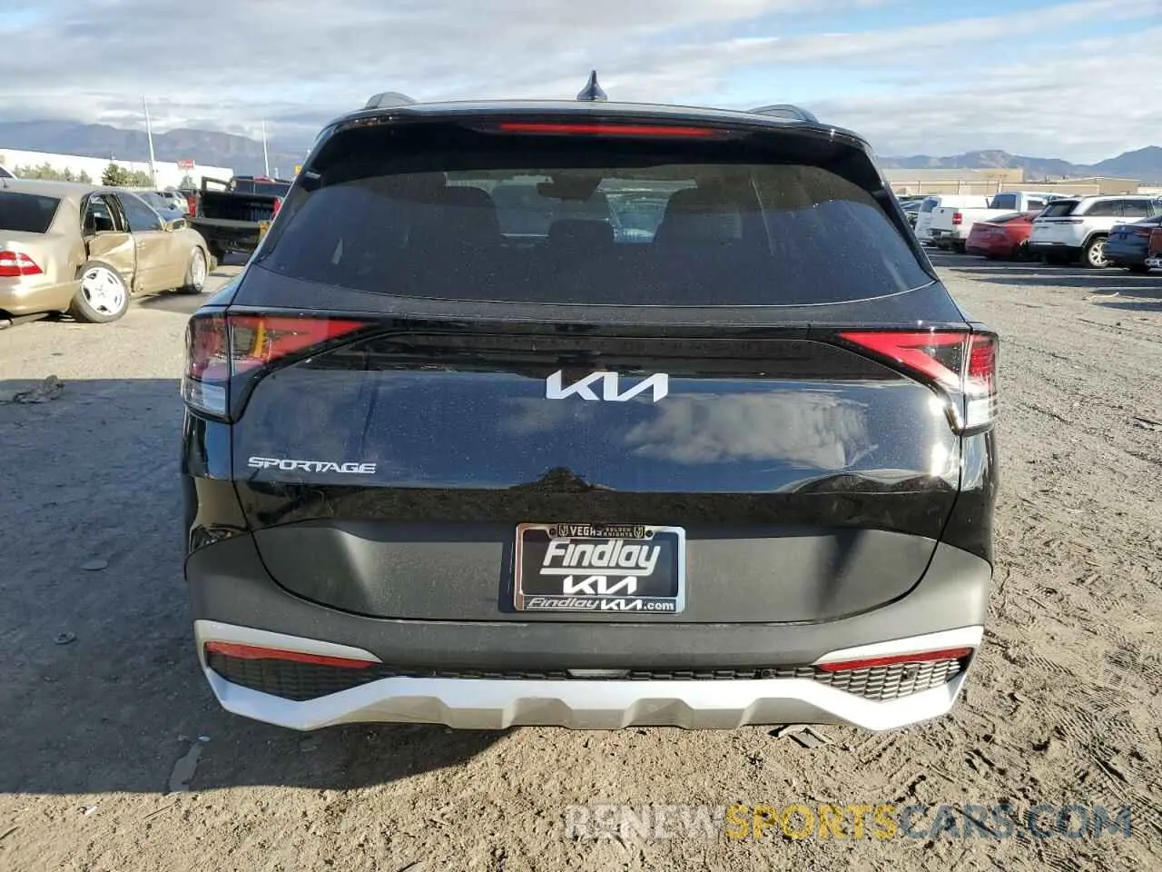 6 fotografías del automóvil dañado 5XYK33DF8SG284152 KIA SPORTAGE 2025