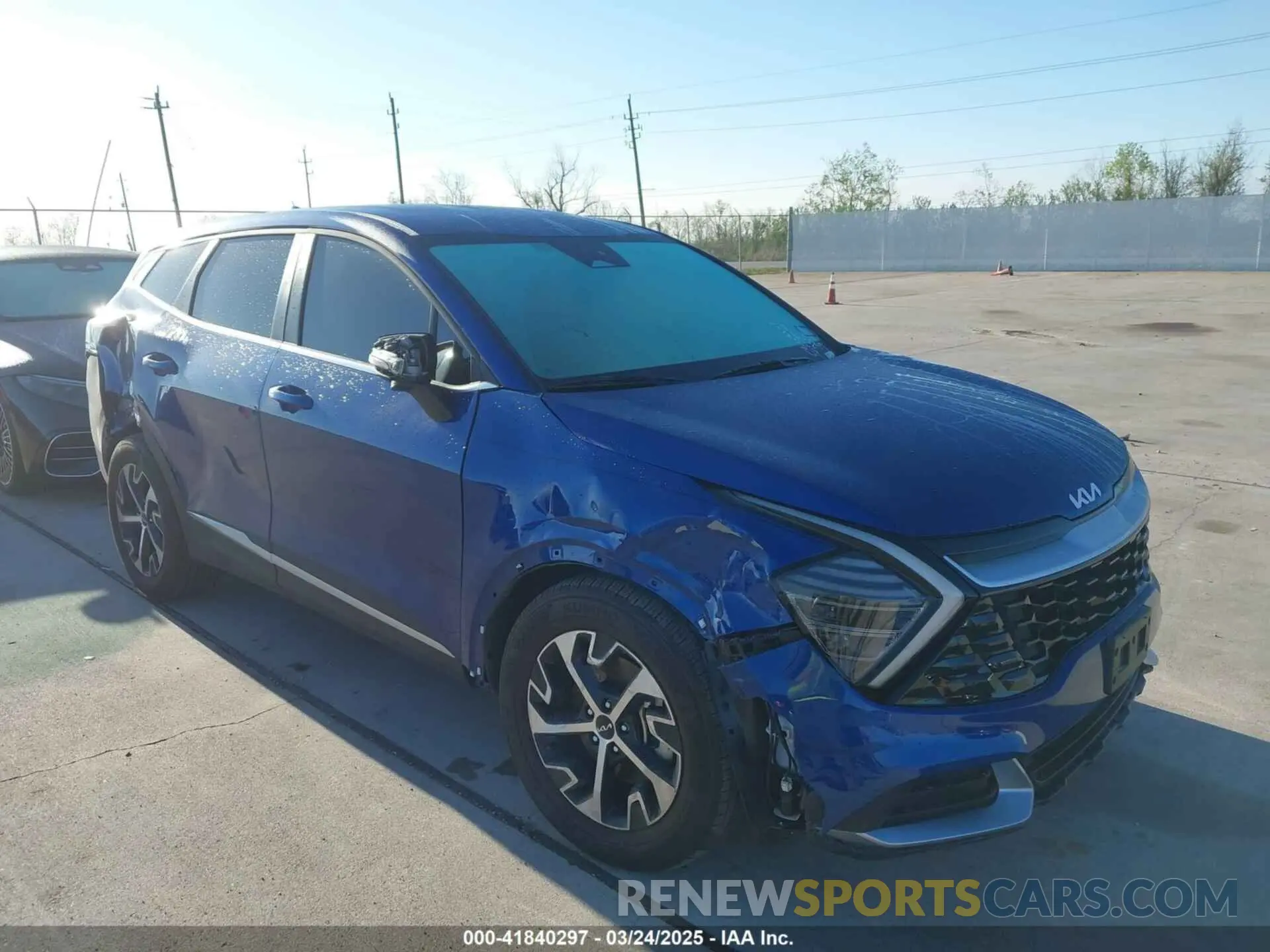 1 fotografías del automóvil dañado 5XYK33DF9SG242055 KIA SPORTAGE 2025