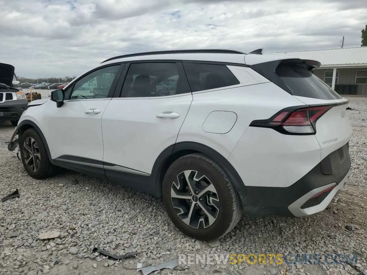 2 fotografías del automóvil dañado 5XYK33DF9SG251662 KIA SPORTAGE 2025