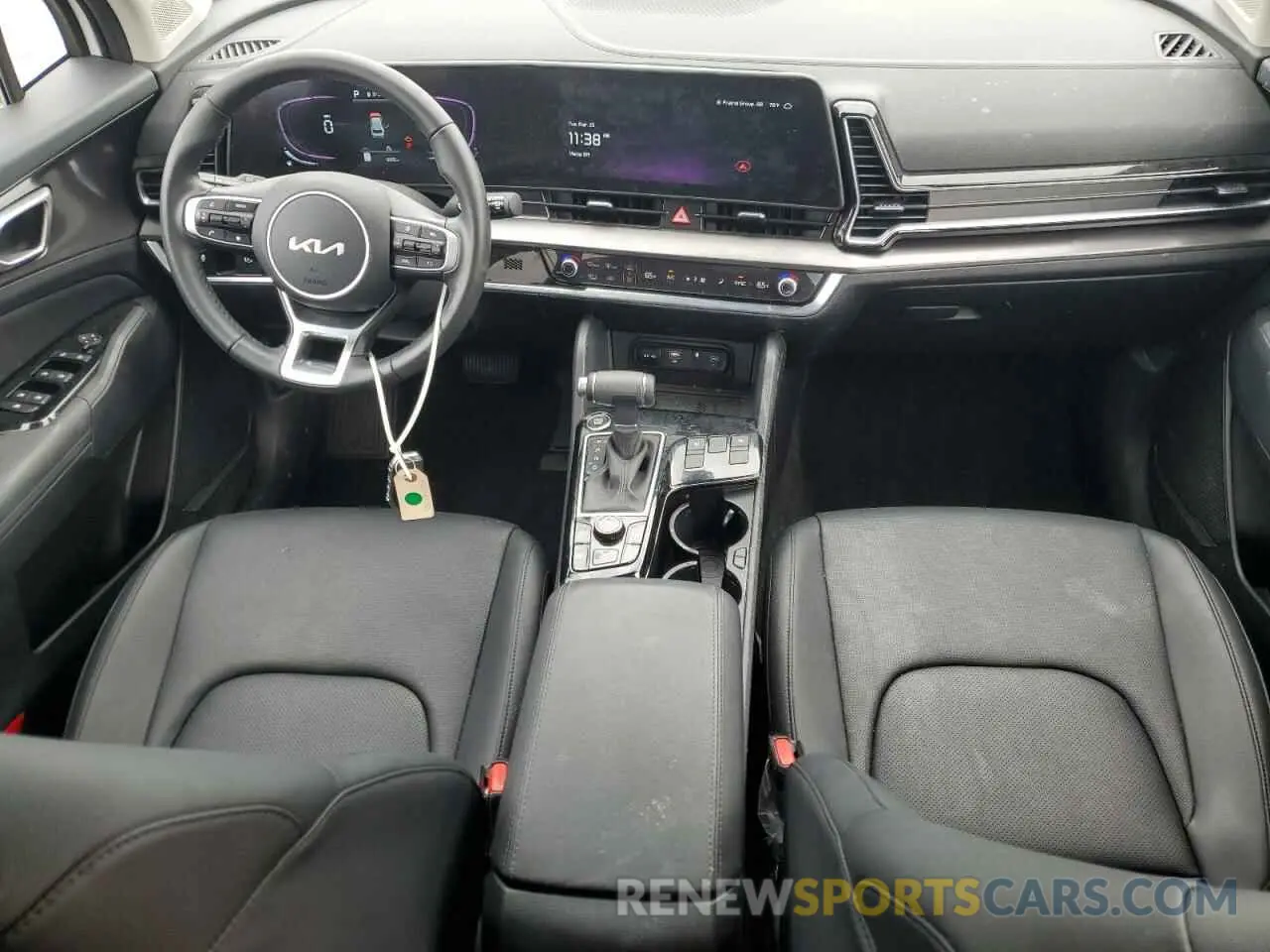 8 fotografías del automóvil dañado 5XYK33DF9SG251662 KIA SPORTAGE 2025