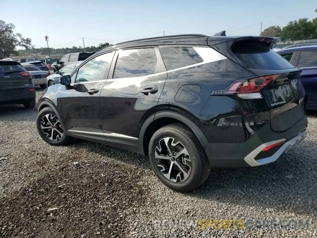 2 fotografías del automóvil dañado 5XYK33DF9SG280756 KIA SPORTAGE 2025