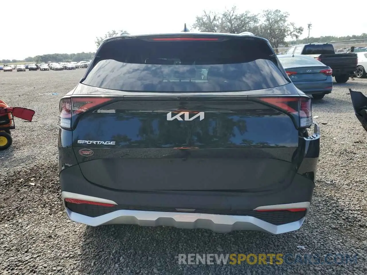 6 fotografías del automóvil dañado 5XYK33DF9SG280756 KIA SPORTAGE 2025