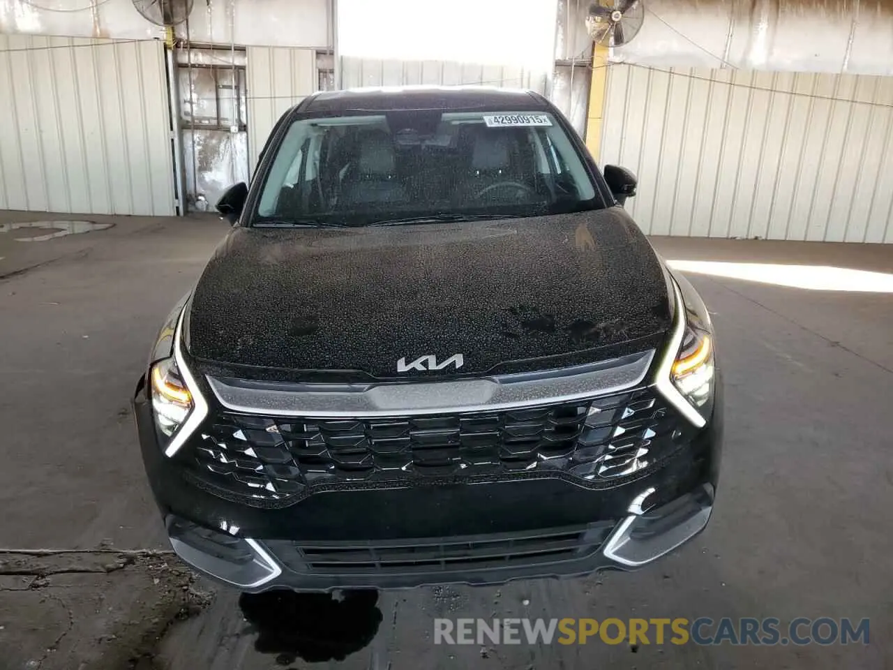 5 fotografías del automóvil dañado 5XYK33DFXSG267773 KIA SPORTAGE 2025