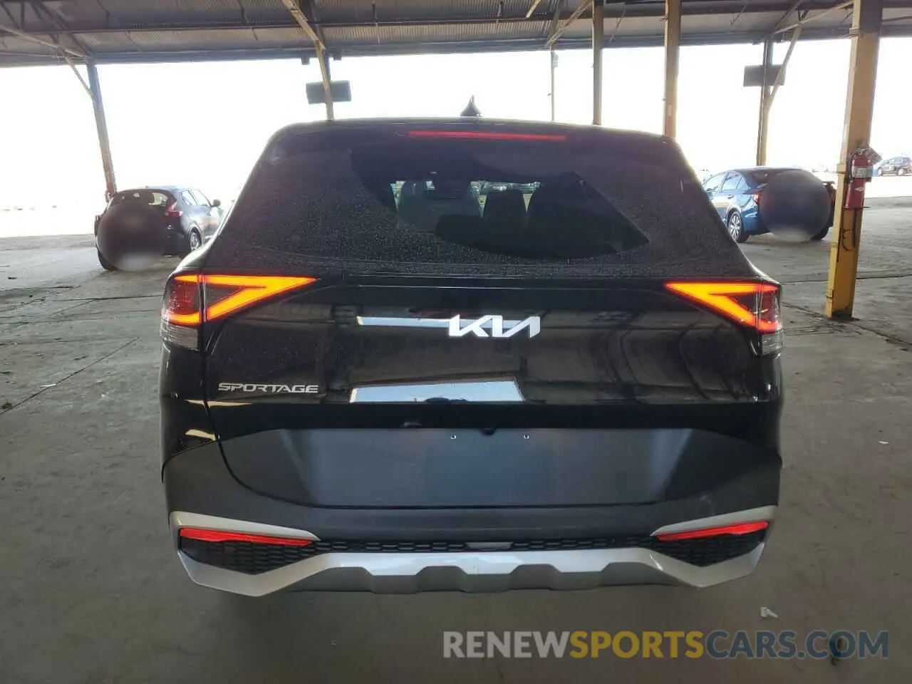 6 fotografías del automóvil dañado 5XYK33DFXSG267773 KIA SPORTAGE 2025