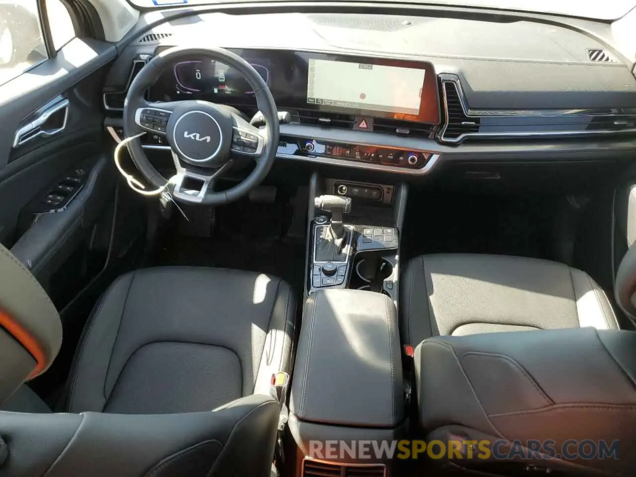 8 fotografías del automóvil dañado 5XYK33DFXSG273055 KIA SPORTAGE 2025