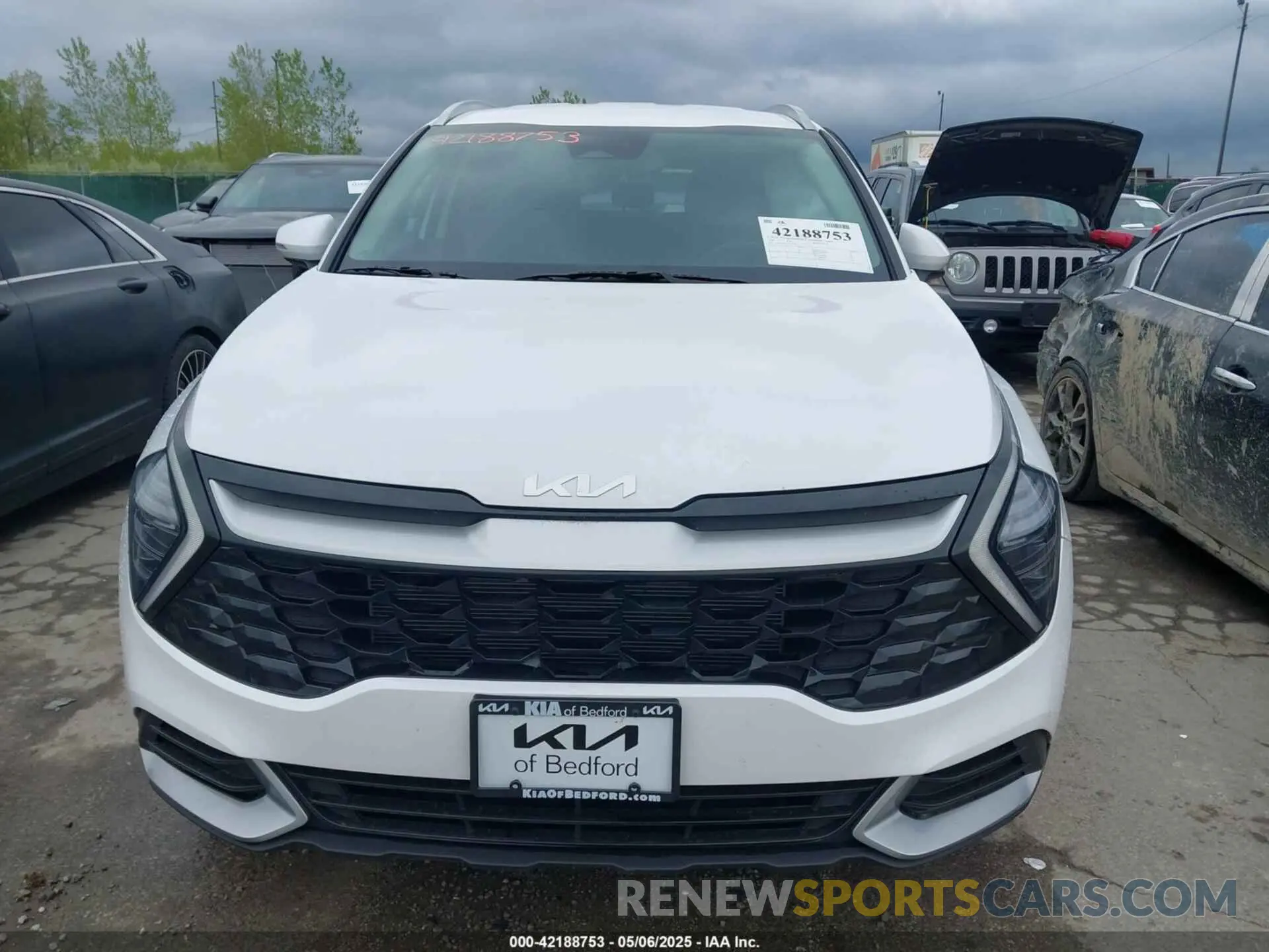 11 fotografías del automóvil dañado 5XYK3CDF1SG281061 KIA SPORTAGE 2025
