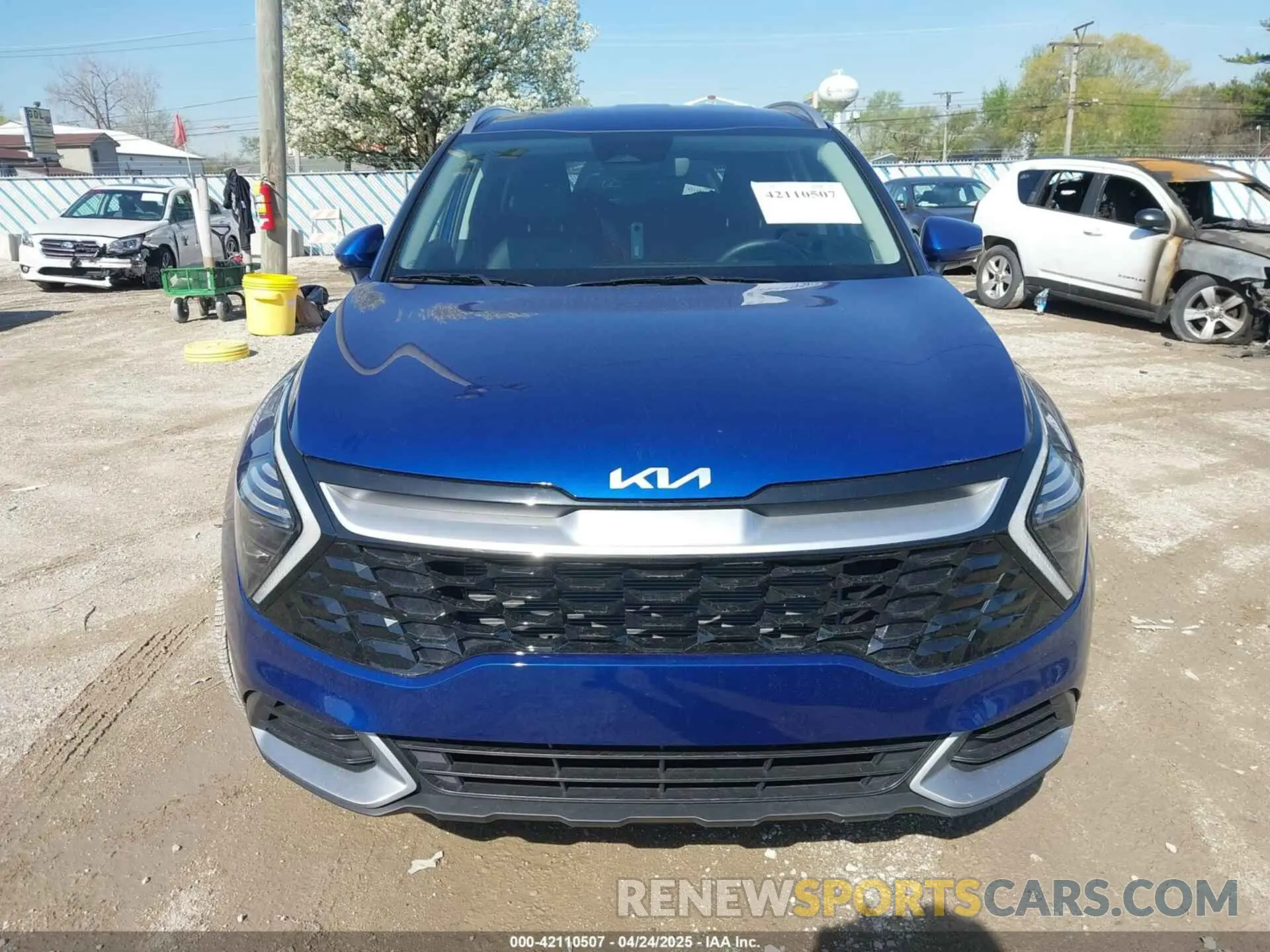 13 fotografías del automóvil dañado 5XYK3CDF3SG255979 KIA SPORTAGE 2025