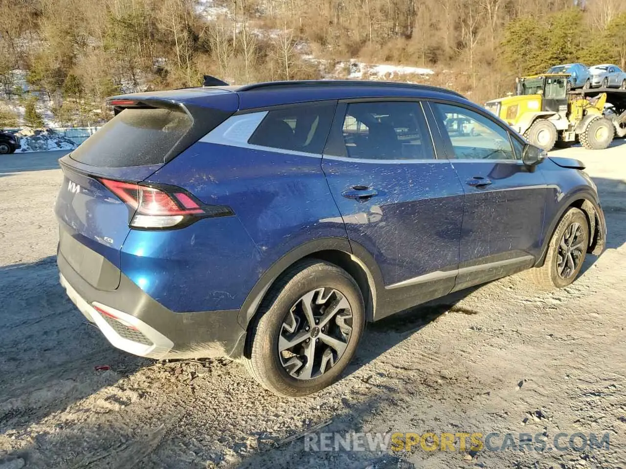 3 fotografías del automóvil dañado 5XYK3CDF4SG245350 KIA SPORTAGE 2025