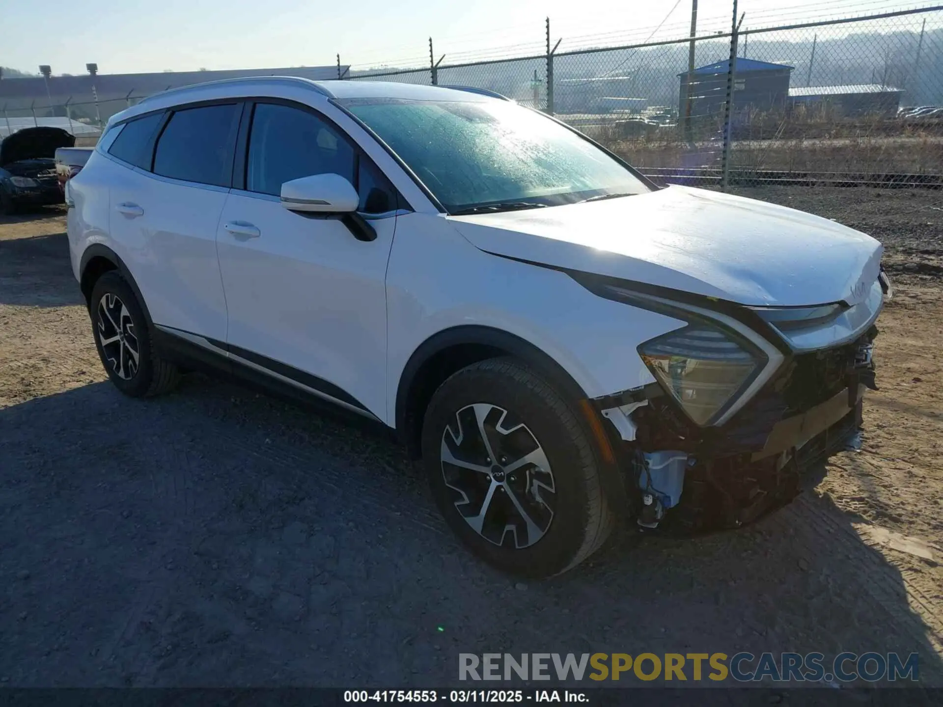 1 fotografías del automóvil dañado 5XYK3CDF4SG246952 KIA SPORTAGE 2025