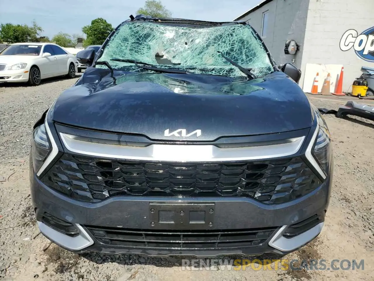 5 fotografías del automóvil dañado 5XYK3CDF6SG236746 KIA SPORTAGE 2025