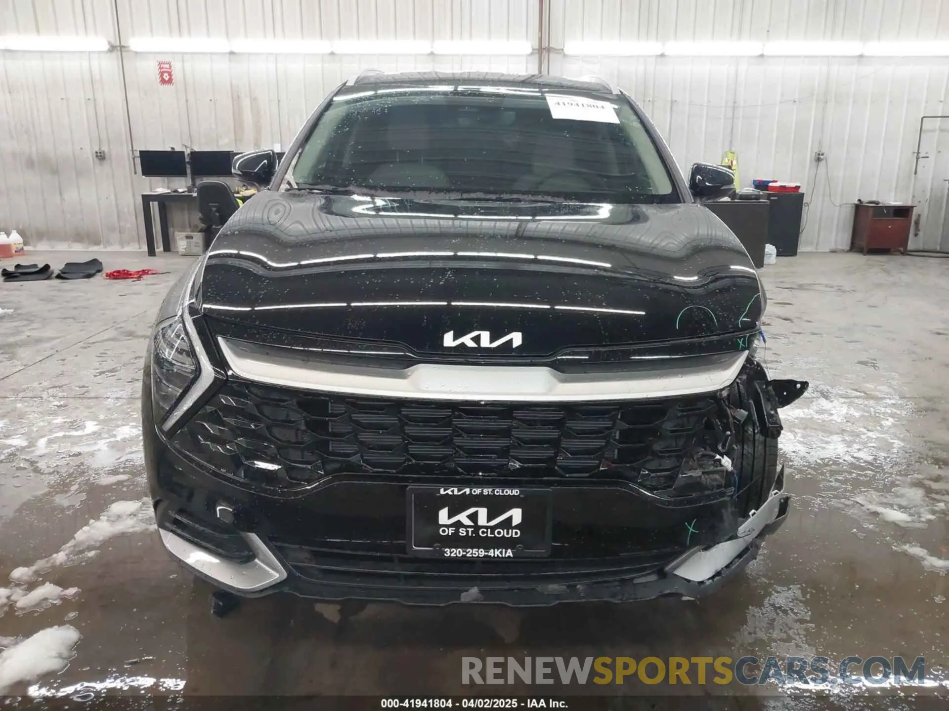 13 fotografías del automóvil dañado 5XYK3CDF6SG299359 KIA SPORTAGE 2025