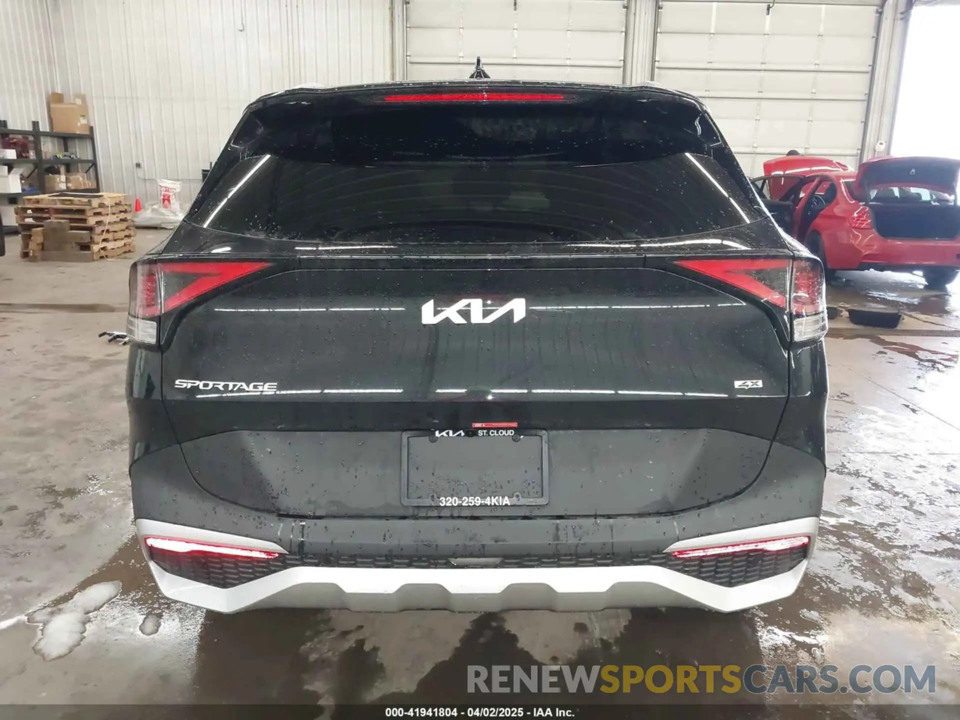 17 fotografías del automóvil dañado 5XYK3CDF6SG299359 KIA SPORTAGE 2025