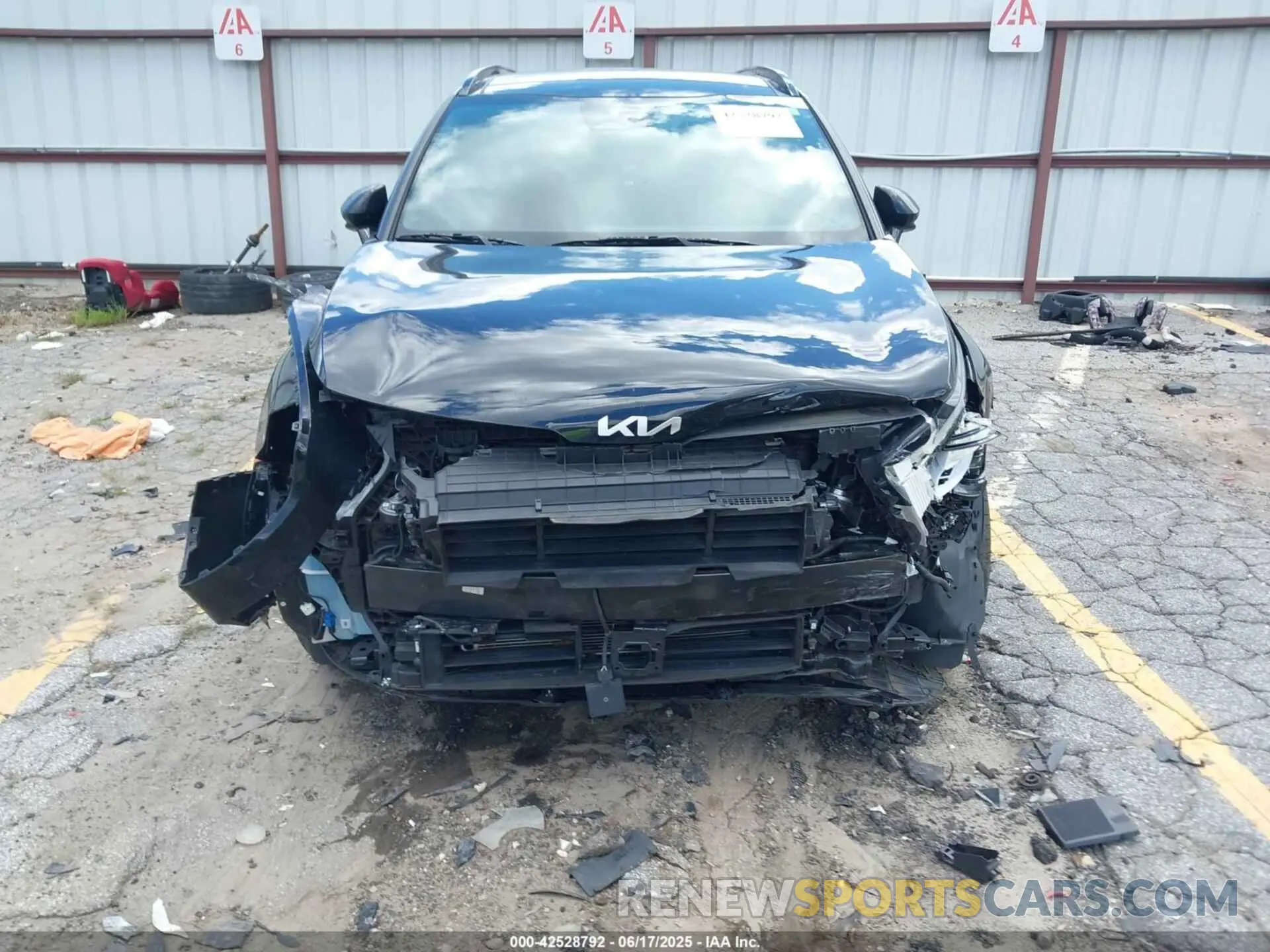 6 fotografías del automóvil dañado 5XYK43DF4SG238167 KIA SPORTAGE 2025