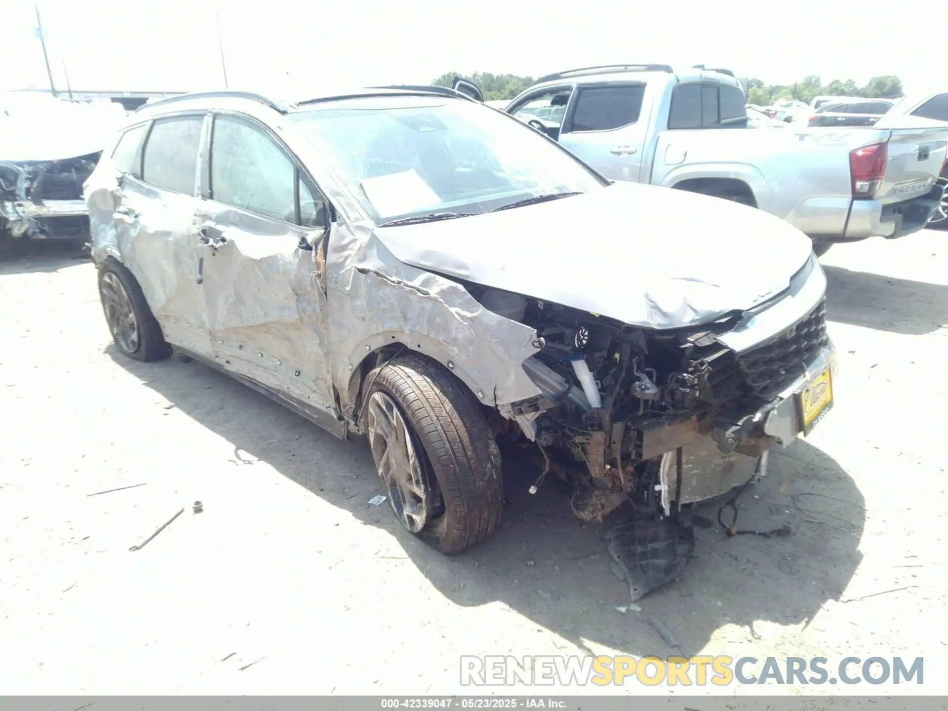 1 fotografías del automóvil dañado 5XYK53DF0SG292417 KIA SPORTAGE 2025