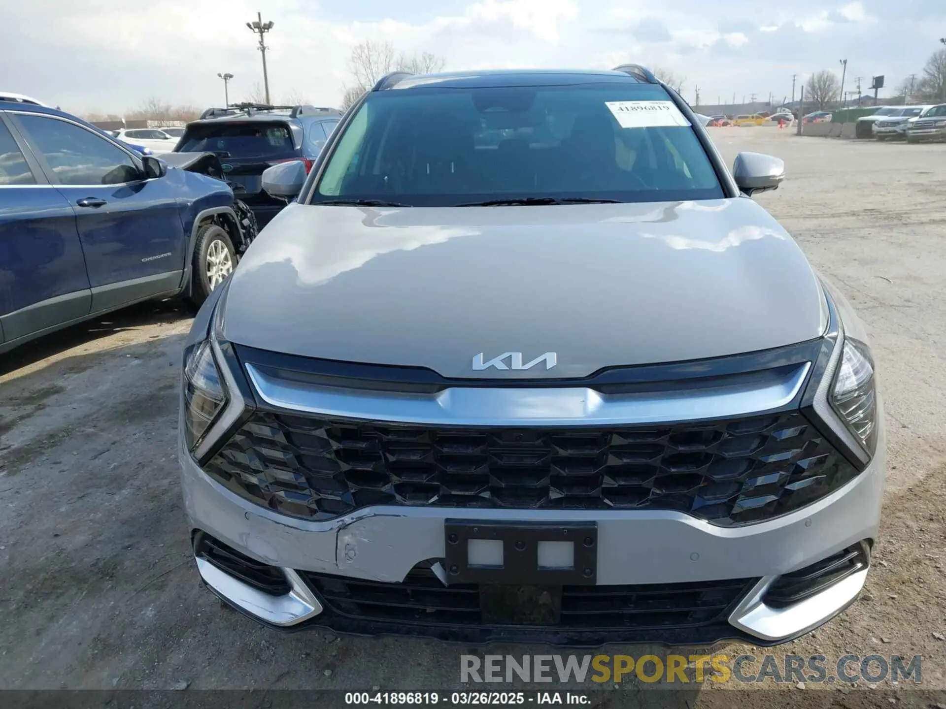 13 fotografías del automóvil dañado 5XYK53DF1SG295214 KIA SPORTAGE 2025