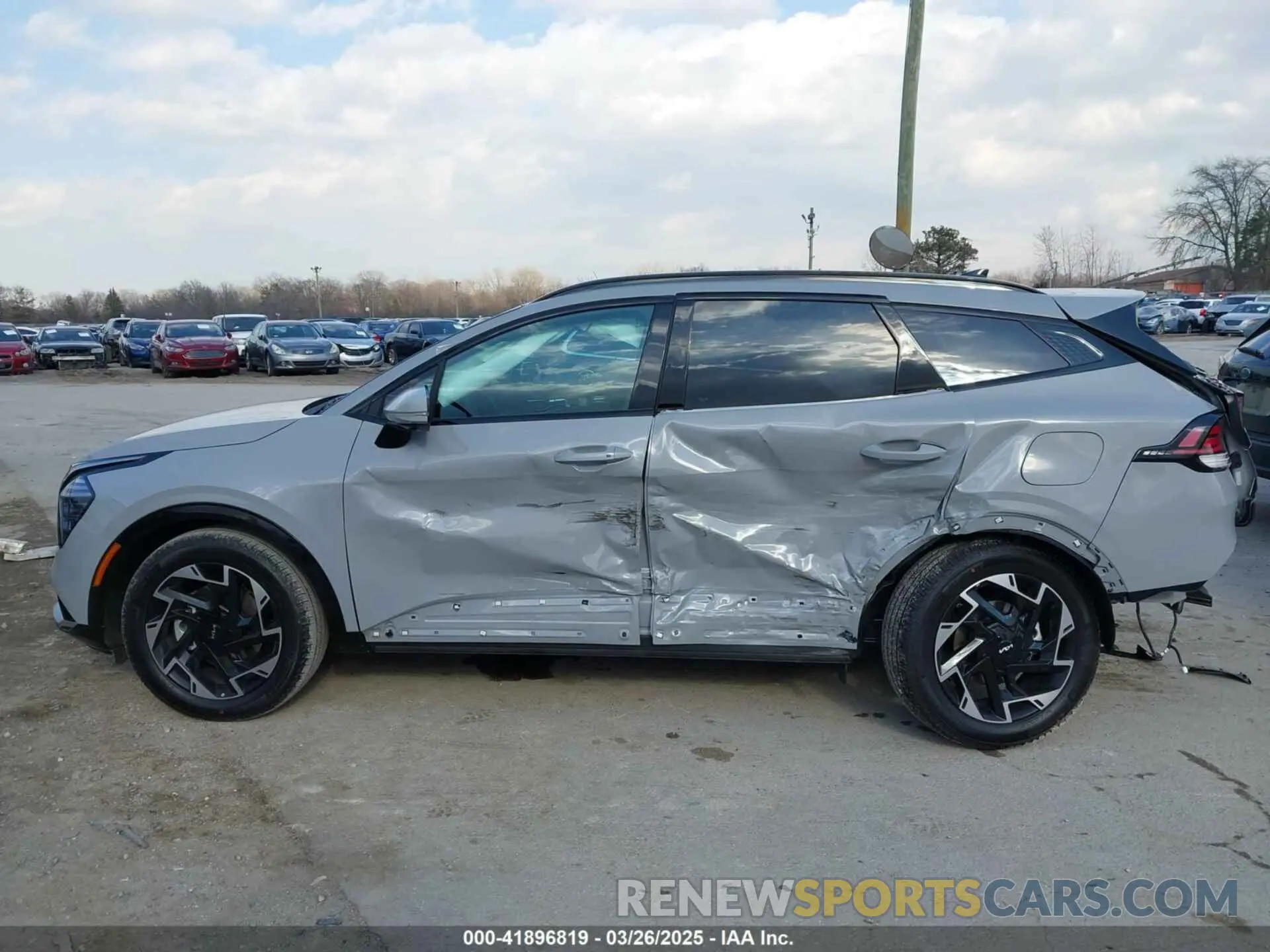 15 fotografías del automóvil dañado 5XYK53DF1SG295214 KIA SPORTAGE 2025