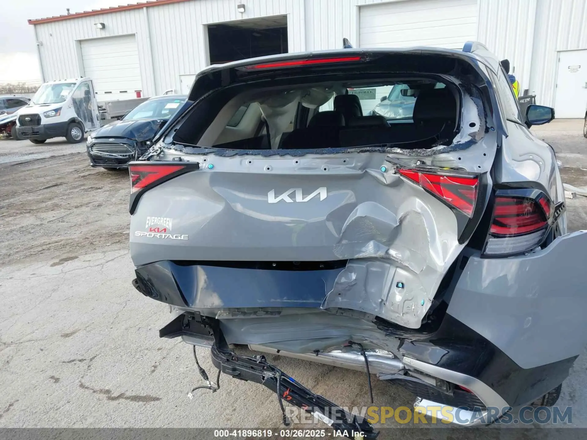 17 fotografías del automóvil dañado 5XYK53DF1SG295214 KIA SPORTAGE 2025