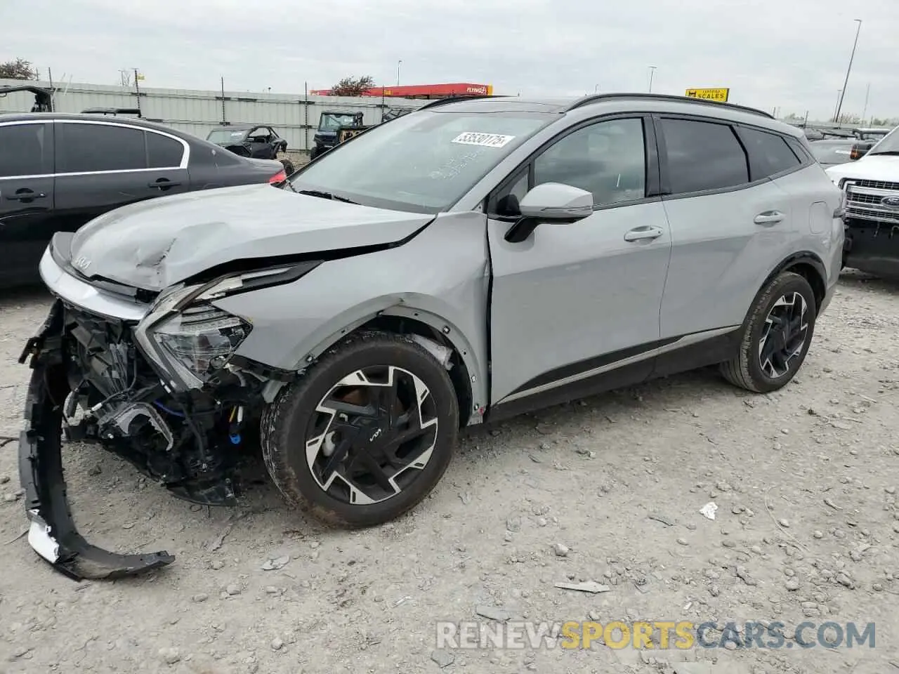 1 fotografías del automóvil dañado 5XYK53DF3SG235550 KIA SPORTAGE 2025