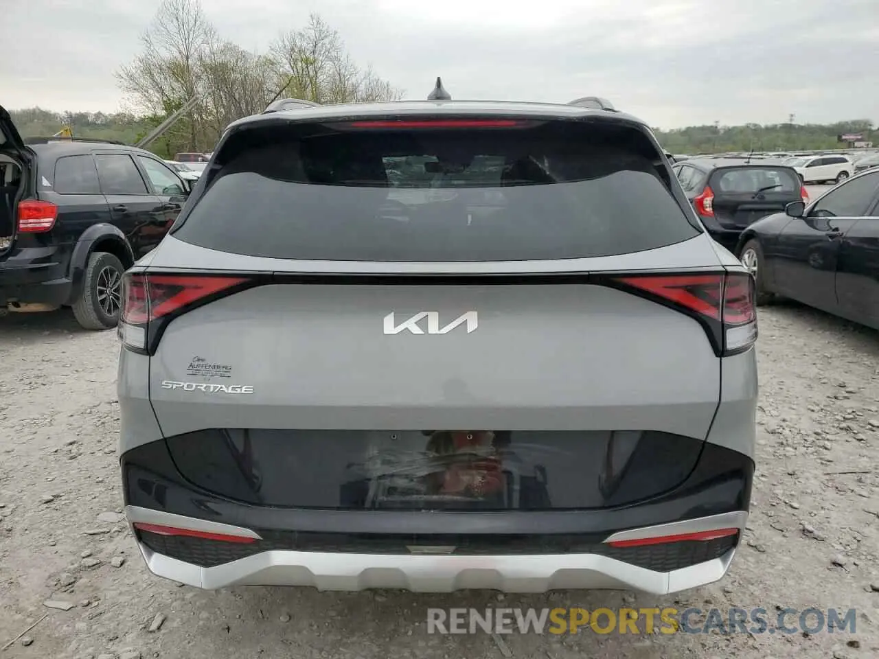 6 fotografías del automóvil dañado 5XYK53DF3SG235550 KIA SPORTAGE 2025