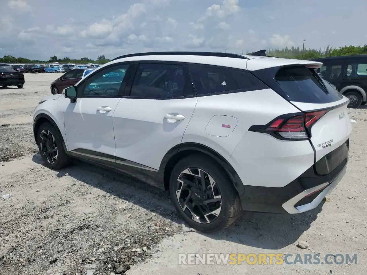 2 fotografías del automóvil dañado 5XYK53DF3SG238223 KIA SPORTAGE 2025