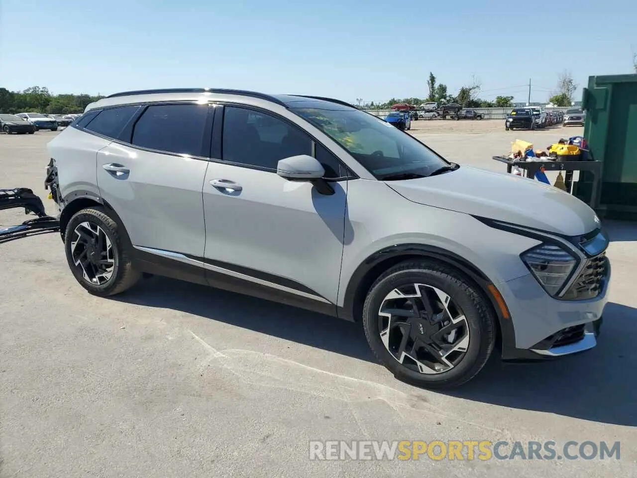 4 fotografías del automóvil dañado 5XYK53DF3SG311879 KIA SPORTAGE 2025