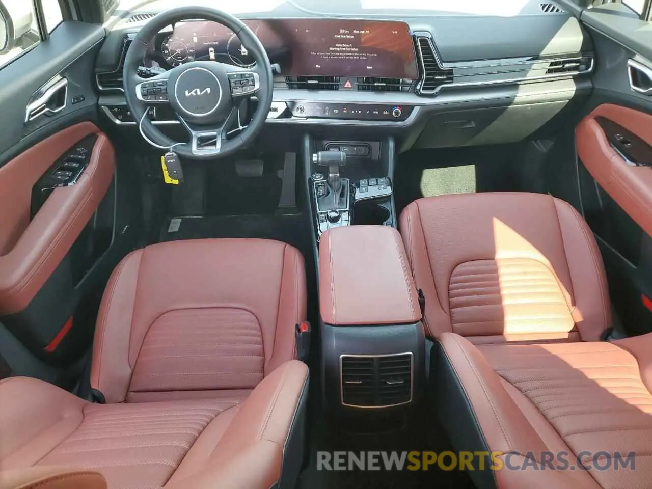8 fotografías del automóvil dañado 5XYK53DF3SG311879 KIA SPORTAGE 2025