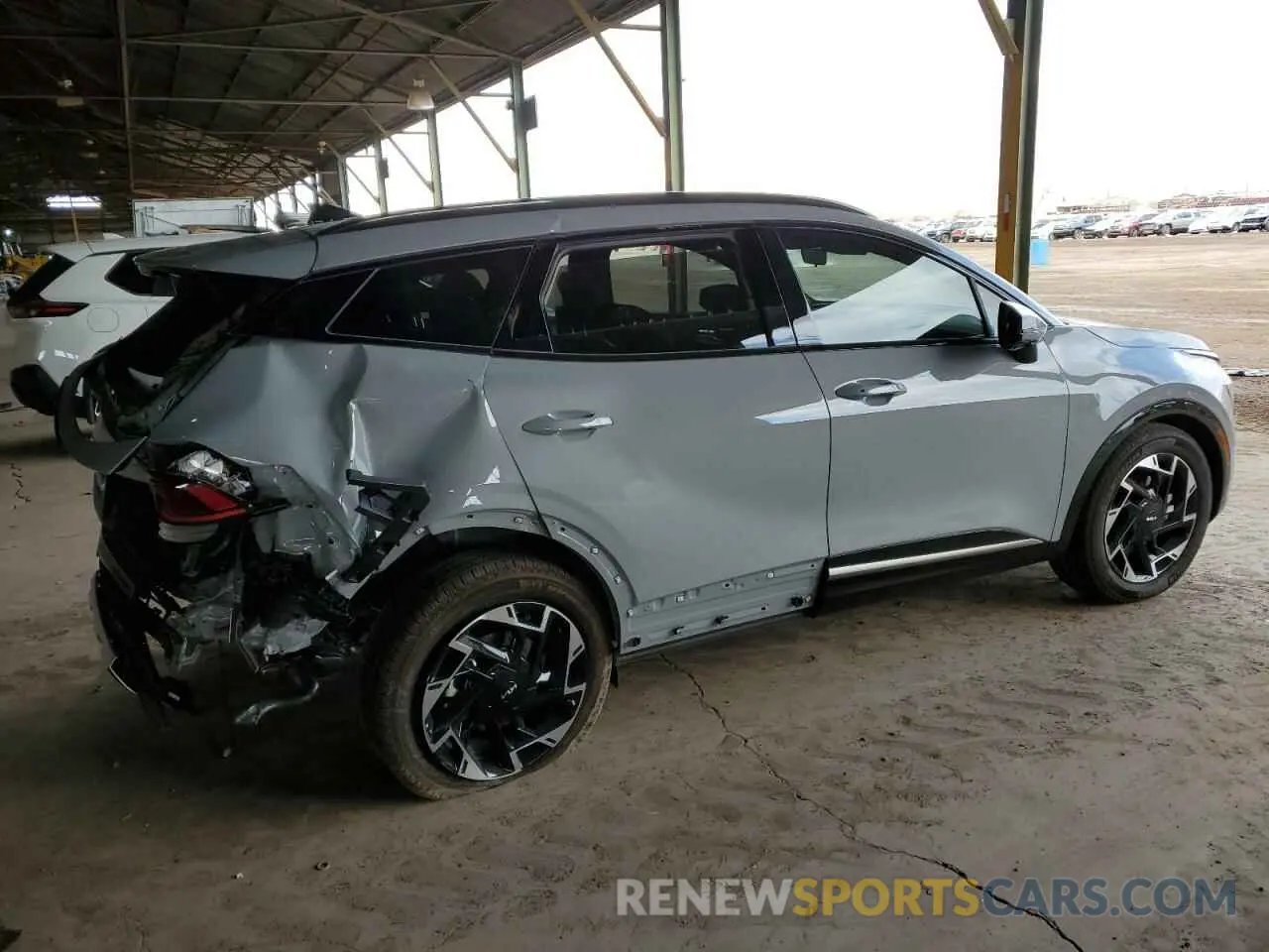 3 fotografías del automóvil dañado 5XYK53DF4SG235556 KIA SPORTAGE 2025