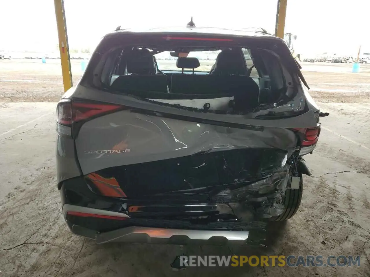 6 fotografías del automóvil dañado 5XYK53DF4SG235556 KIA SPORTAGE 2025