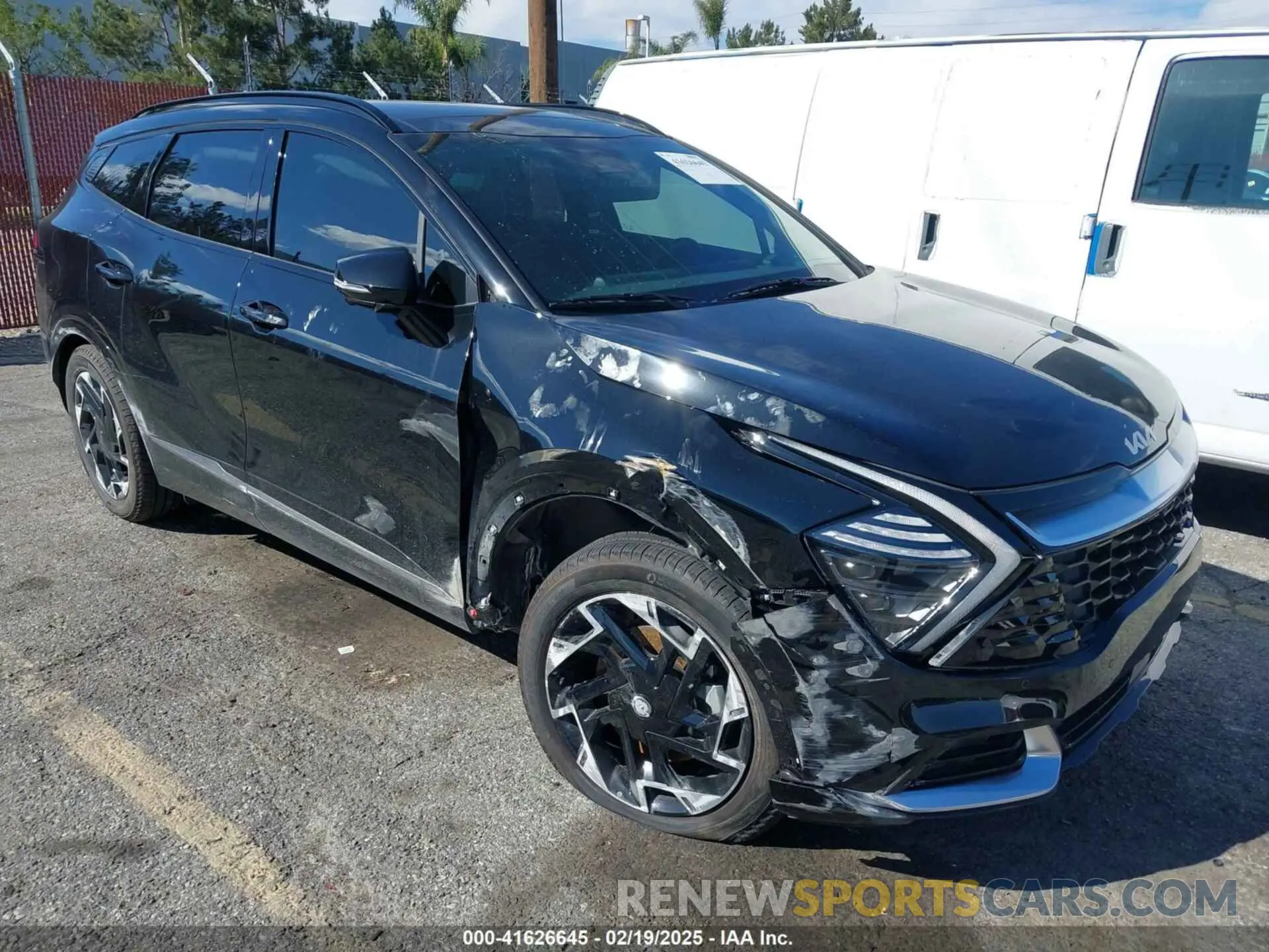 1 fotografías del automóvil dañado 5XYK53DF4SG236173 KIA SPORTAGE 2025