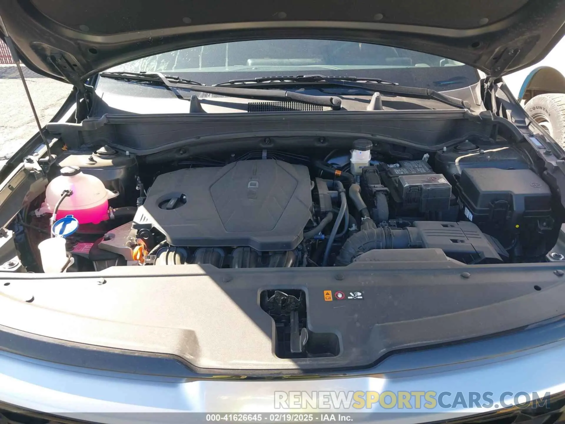 10 fotografías del automóvil dañado 5XYK53DF4SG236173 KIA SPORTAGE 2025