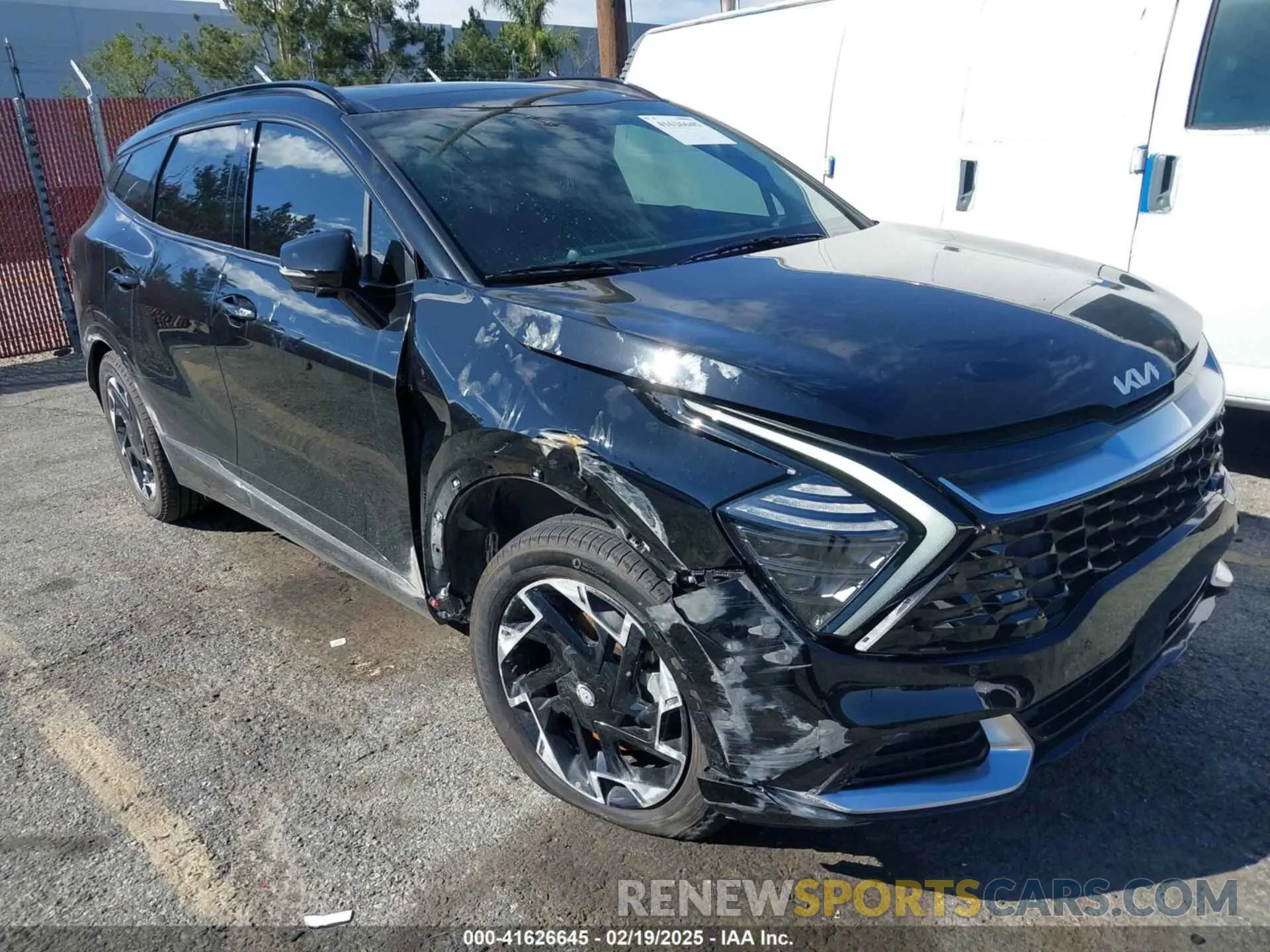 6 fotografías del automóvil dañado 5XYK53DF4SG236173 KIA SPORTAGE 2025