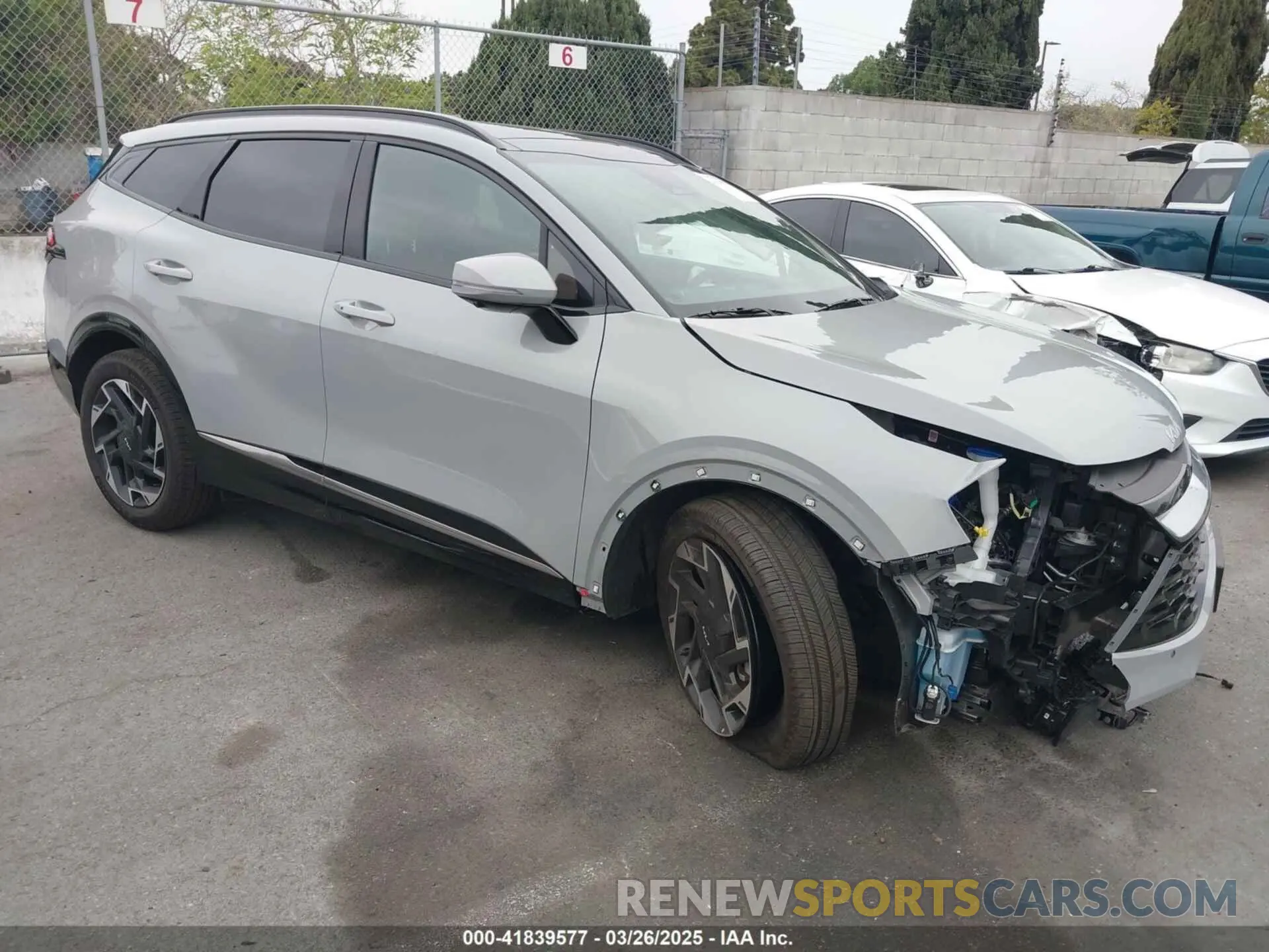 1 fotografías del automóvil dañado 5XYK53DF4SG253958 KIA SPORTAGE 2025