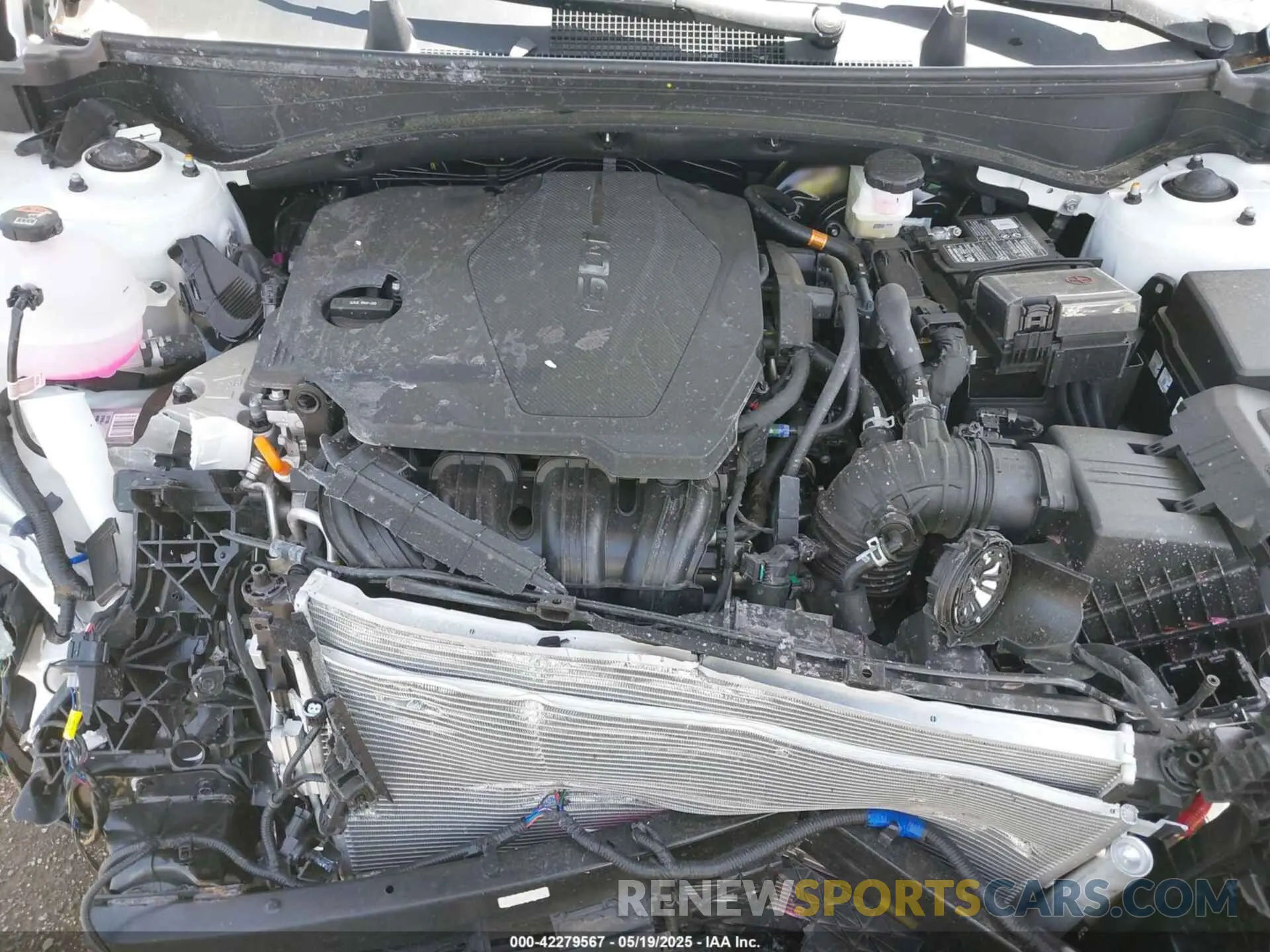 10 fotografías del automóvil dañado 5XYK53DF8SG295372 KIA SPORTAGE 2025