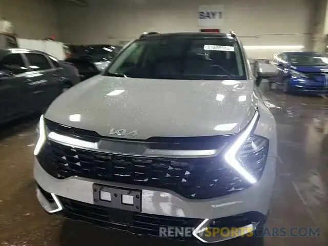 13 fotografías del automóvil dañado 5XYK5CDF3SG251120 KIA SPORTAGE 2025