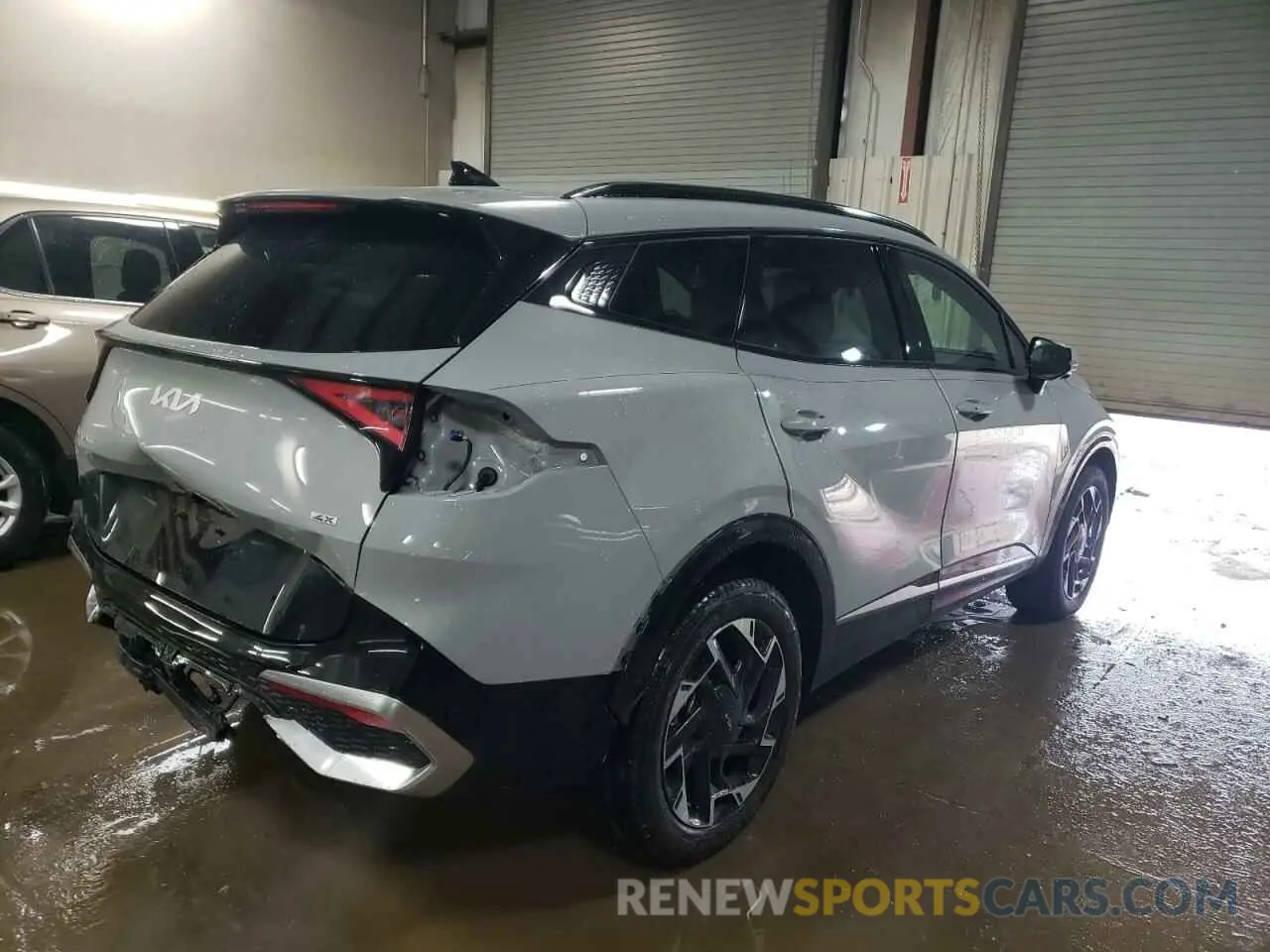 3 fotografías del automóvil dañado 5XYK5CDF3SG251120 KIA SPORTAGE 2025