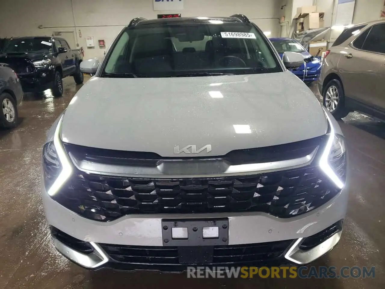 5 fotografías del automóvil dañado 5XYK5CDF3SG251120 KIA SPORTAGE 2025